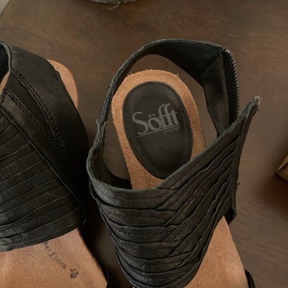 NWOT Sofft leather sandals - size 8 - Picture 6 of 9